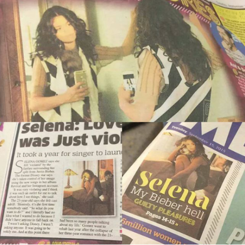 Selena in Metro Newspaper