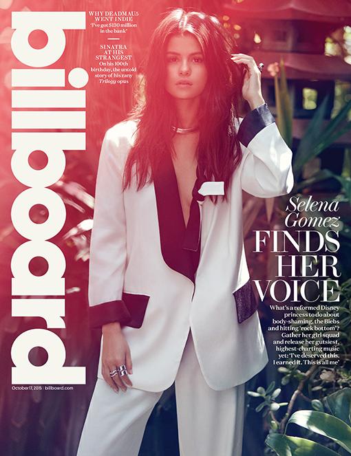 Selena on the cover of Billboard