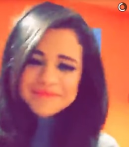 Selena on snapchat backstage of TODAY Show