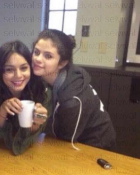 Selena with Vanessa Hadgens