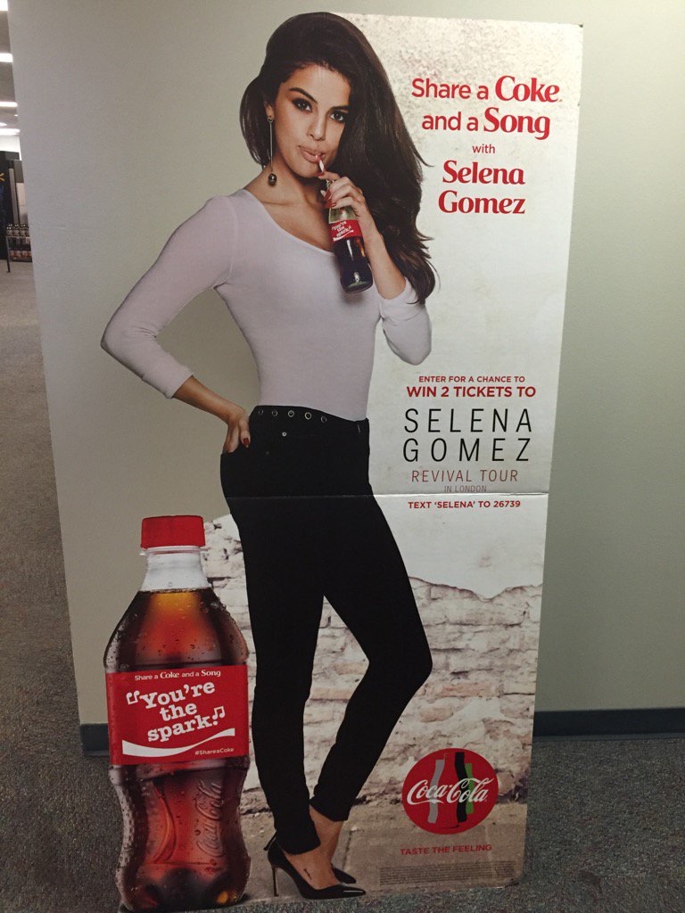 Coca Cola commercial clipboard