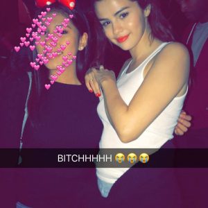 Selena with fans last night at Disneyland