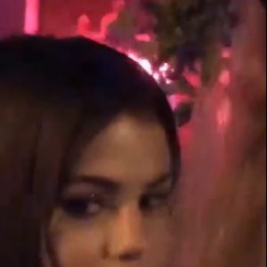 Selena in Anna Collins Instagram Stories