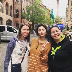 23 April Selena with fans in Germany