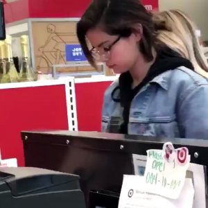 April 13 Selena spotted at Target in Irvine, California