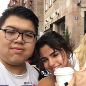 23 April Selena with fans in Nuremberg, Germany