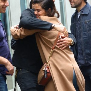 6 May Selena arriving at the restaurant in New York