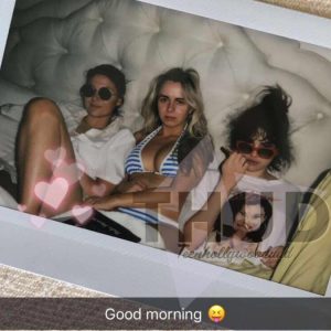 Rare pic and video of Selena