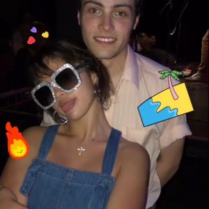 27 May Selena in Anna Collins Instagram Stories