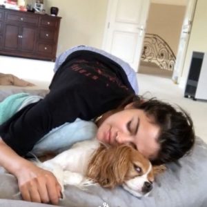 29 May Selena in Petra Collins Instagram Story