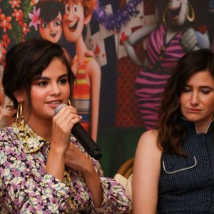 28 June professional pics and more interviews of Selena from Hotel Transylvania 3 Q&A