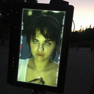 21 June more pics of Selena from behind the scenes of Love Story