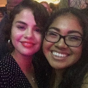 23 June more pics of Selena with fans at Choc Prom
