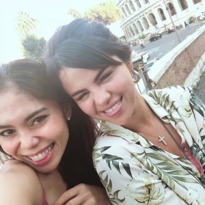 18 June Selena with fans in Monte Cassino, Italy