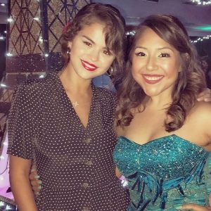 23 June more pics of Selena with fans at Choc Prom