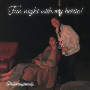 25 June Selena in Miju Van Salon’s Instagram Story