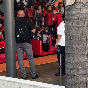 24 July Selena spotted at the Disneyland