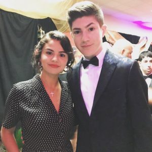 23 June Selena with a fan at Choc Prom