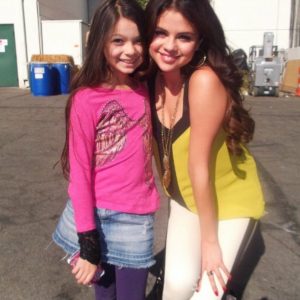 22 July @missnikkihahn on Twitter: When Selena and I were babies