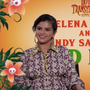 14 July more interviews of Selena from Hotel Transylvania 3 Q&A