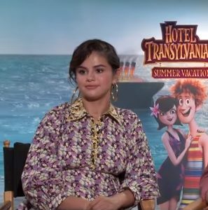 12 July check out new interviews of Selena from Hotel Transylvania 3 Q&A