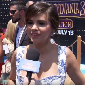 30 June mix of Selena’s interviews from Hotel Transylvania 3 premiere