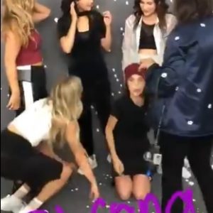 27 July Selena in Aleen Keshishian’s Instagram Story