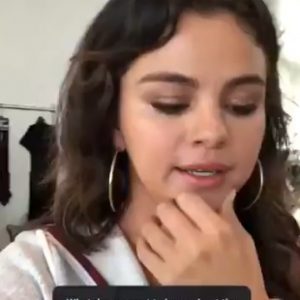 27 July Selena answering fans questions in Puma Instagram Story
