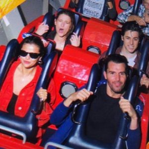 4 July Selena spotted at Disneyland in California