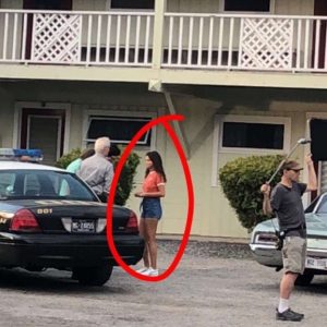 10 July Selena spotted on set of something in New York