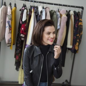 9 August behind the scenes pics of Selena of making Coach fall 2018 collection