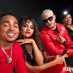 24 August @rapeton on Instagram: #Ozuna #SelenaGomez #DjSnake and #CardiB ready to record the new video