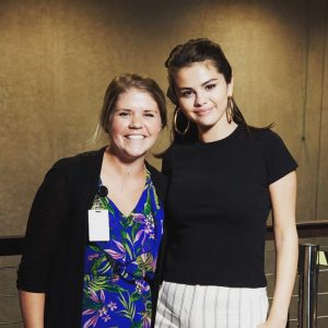 9 August @cmrice5 on Instagram: I’m smiling a little too hard because I met Selena Gomez