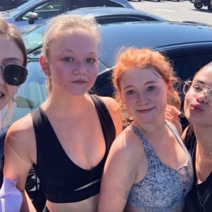 3 August Selena with fans in New York