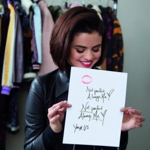 10 August go behind the scenes of making Selena’s collection “Not Perfect Always Me” with Coach