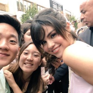 5 September few new pics and videos of Selena with fans at Coach Event in Los Angeles