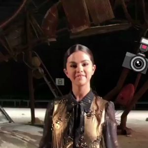 11 September Selena in Coach’s Instagram Story