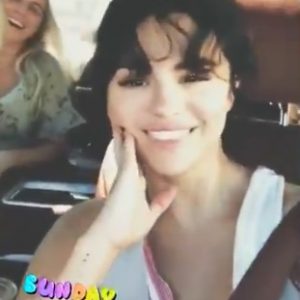 16 September Selena in Raquelle Stevens’s Instagram Story