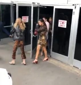 11 September Selena leaving Coach Fashion Show in New York