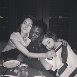 19 October @amyrosoffdavis on Instagram: #tbt tour snuggles