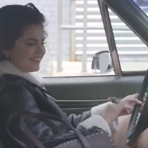 1 October @Coach on Twitter: Let’s go for a spin with #SelenaGomez and Charlie