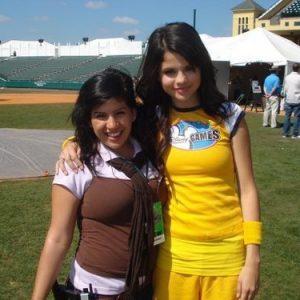 23 December new rare pics of Selena at Disney Games in 2008