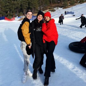 18 December Selena at Big Bear Lake in California