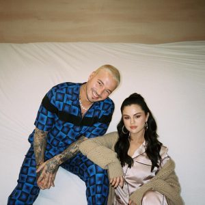 28 February Selena and J Balvin on set of I Cant Get Enough music video