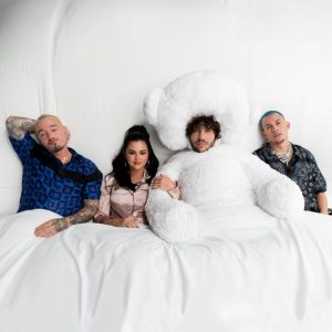 20 February pre-save new Selena’s song with J Balvin, Tainy & Benny Blanco called “I Cant Get Enough”