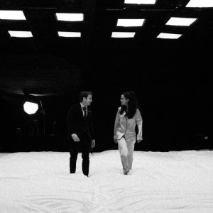 12 March new behind the senes pic from I Cant Get Enough music video shoot