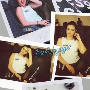 16 May Selena in Puma’s Instagram Story