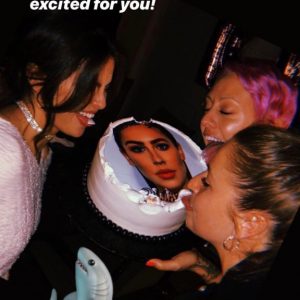 1 May Selena celebrating the launch of Theresa’s swiming line “Krahs” videos from various Instagram Stories