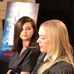 14 May new backstage video of Selena from interview for Cannes Film Festival