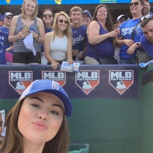 7 June Selena with fans at The Big Slick in Kansas